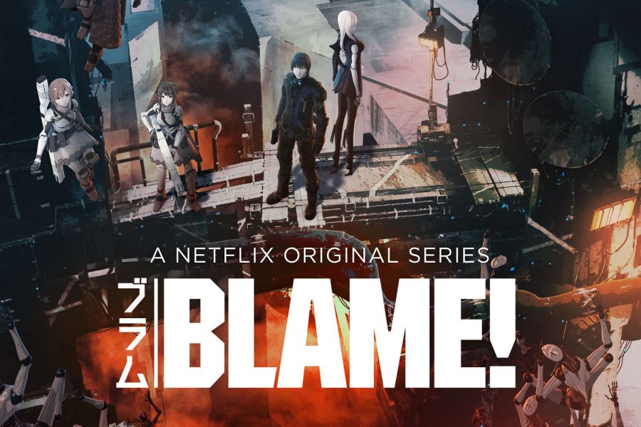 The first official poster for BLAME! from Netflix. Used with permission.