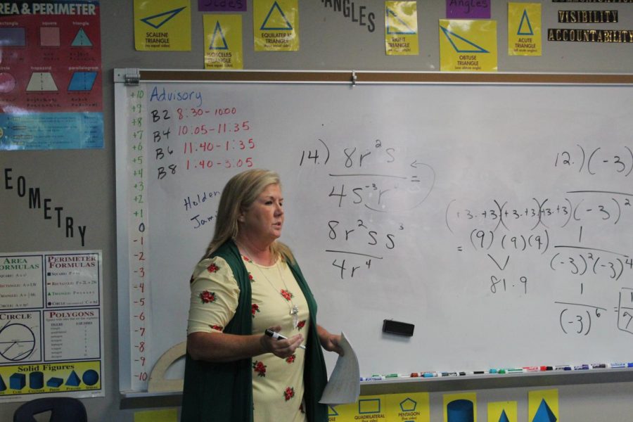 June Speidel, middle school math