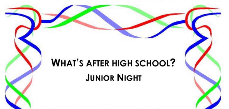 High school counselors host a junior night to prepare students for college