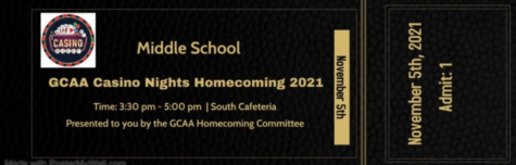 Middle School Homecoming Ticket