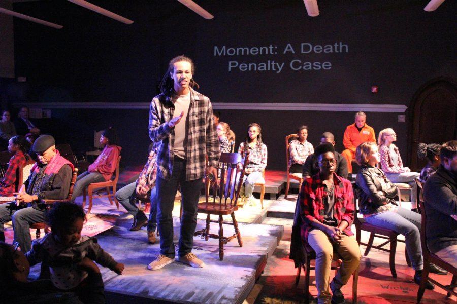 Junior Khol Parker plays the role of Rob Debree, who interviews 
Aaron McKinney, one of Matthew Shepard's murderers. "I felt like it was a good time to connect to people who had the same interest as me," Parker explains. 