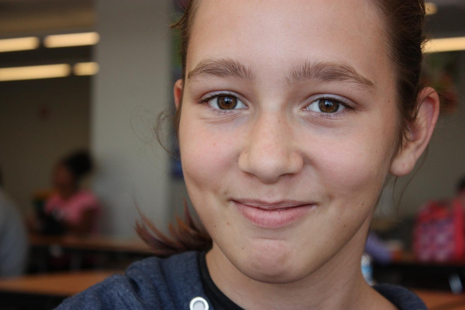 Clara Bittle, 7th grade