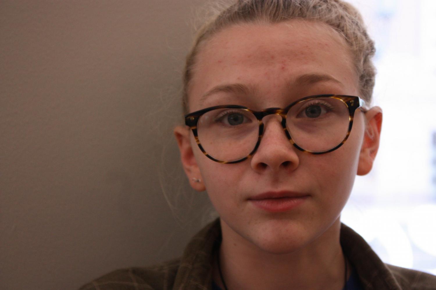 Eva Miller, sophomore