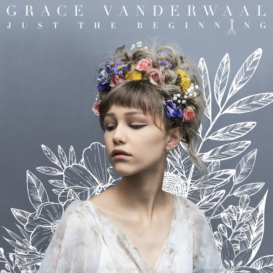 Grace VanderWaal's album cover of "Just the Beginning". 