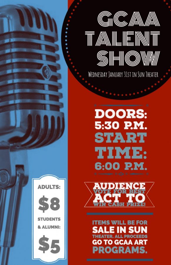 GCAA's annual Talent Show to take place on January 31st