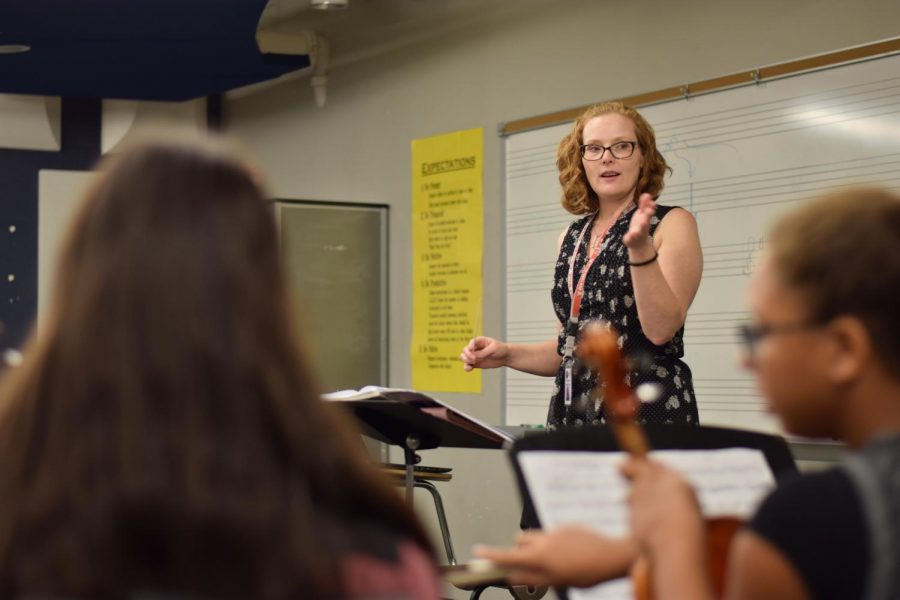 Ginnifer Brown, orchestra teacher
