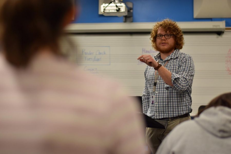 Nicholas Rhodes, vocal music teacher