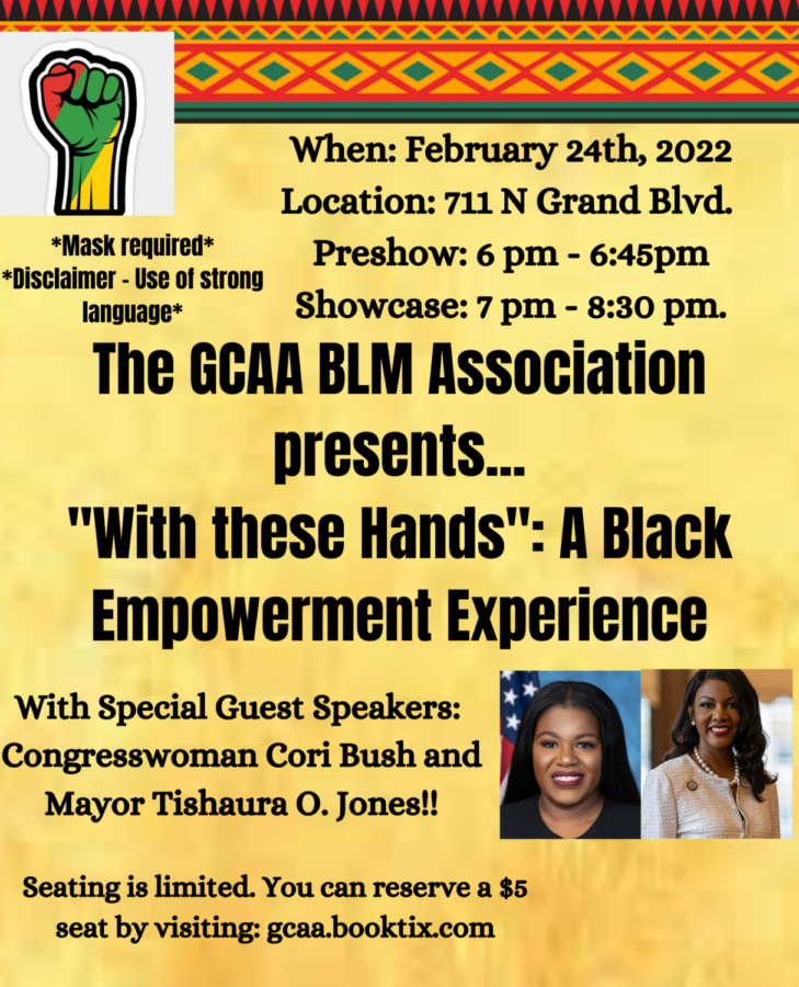 The GCAA BLM Association presents... "With these Hands": A Black Empowerment Experience